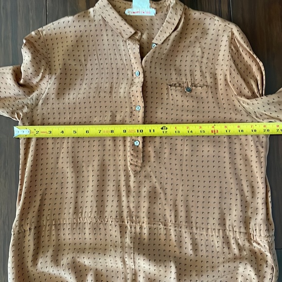 1980s VINTAGE Jack Mulqueen Printed Silk Dress ( A-1) - Picture 14 of 17